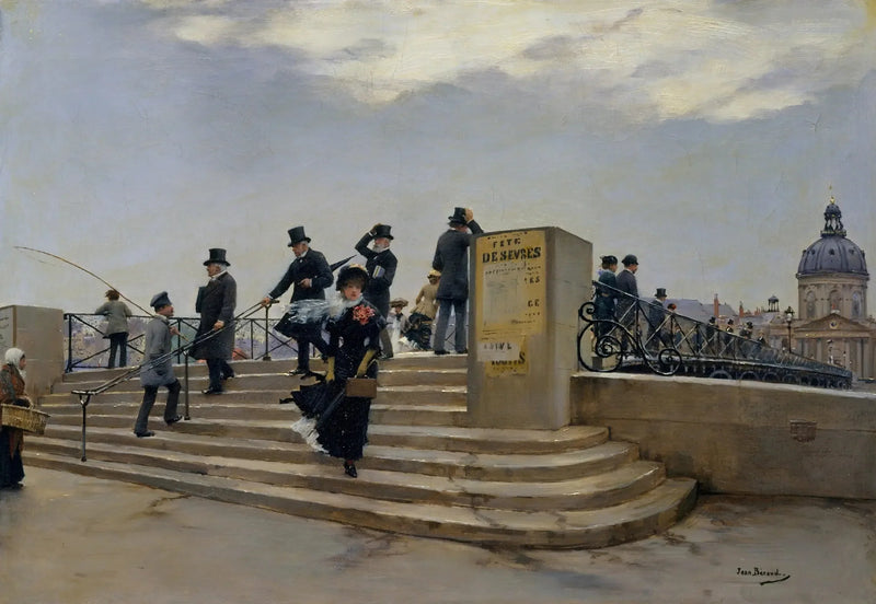 En vindfull dag på Arts-broen - Jean Béraud

Source:
Une journée venteuse sur le Pont des Arts - Jean Béraud