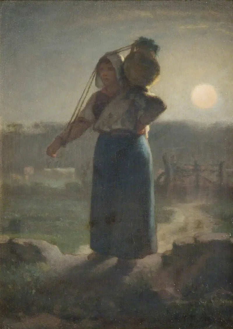En melkerinne - Jean-François Millet