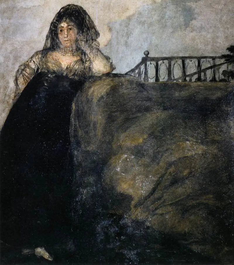 En manola: Léocadie Zorrilla - Francisco de Goya