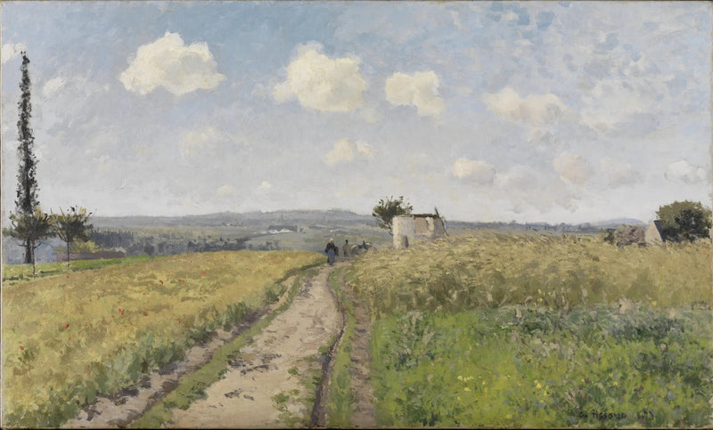 En morgen i juni - Camille Pissarro