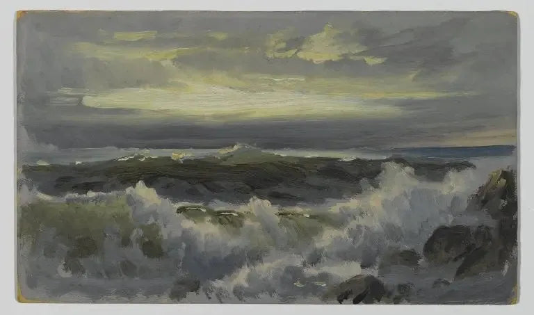 En urolig sjø - William Trost Richards