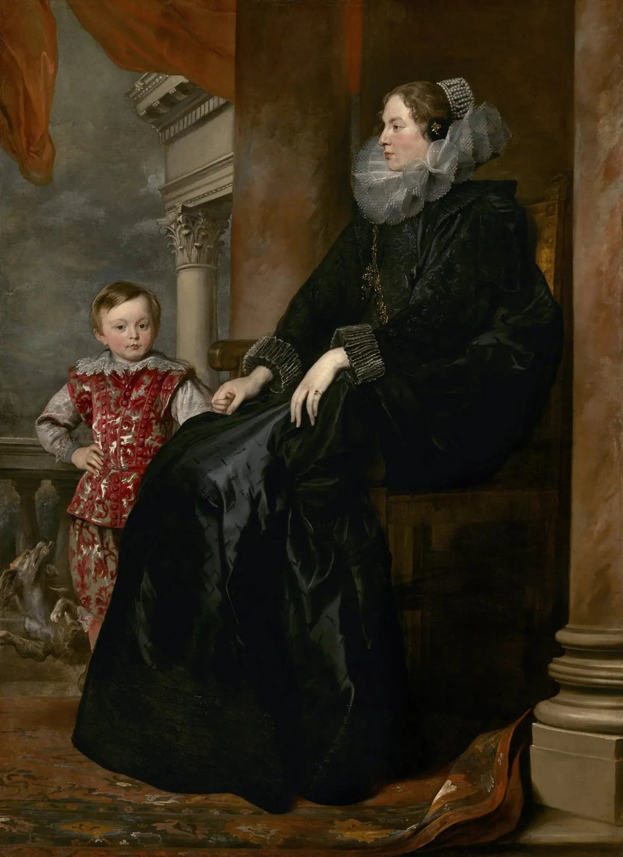 En edel genuesisk kvinne og hennes sønn - Antoine van Dyck

Source:
Une noble génoise et son fils - Antoine van Dyck