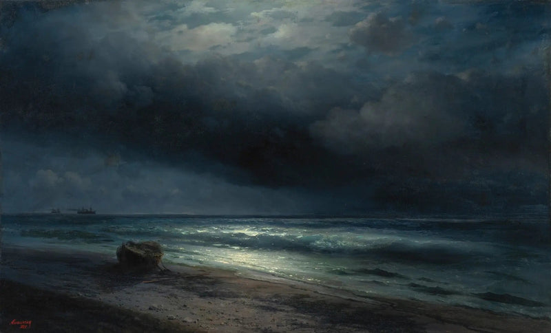 En natt under måneskinn på sjøen - Ivan Aïvazovski

Source:
Une nuit au clair de lune en mer - Ivan Aïvazovski