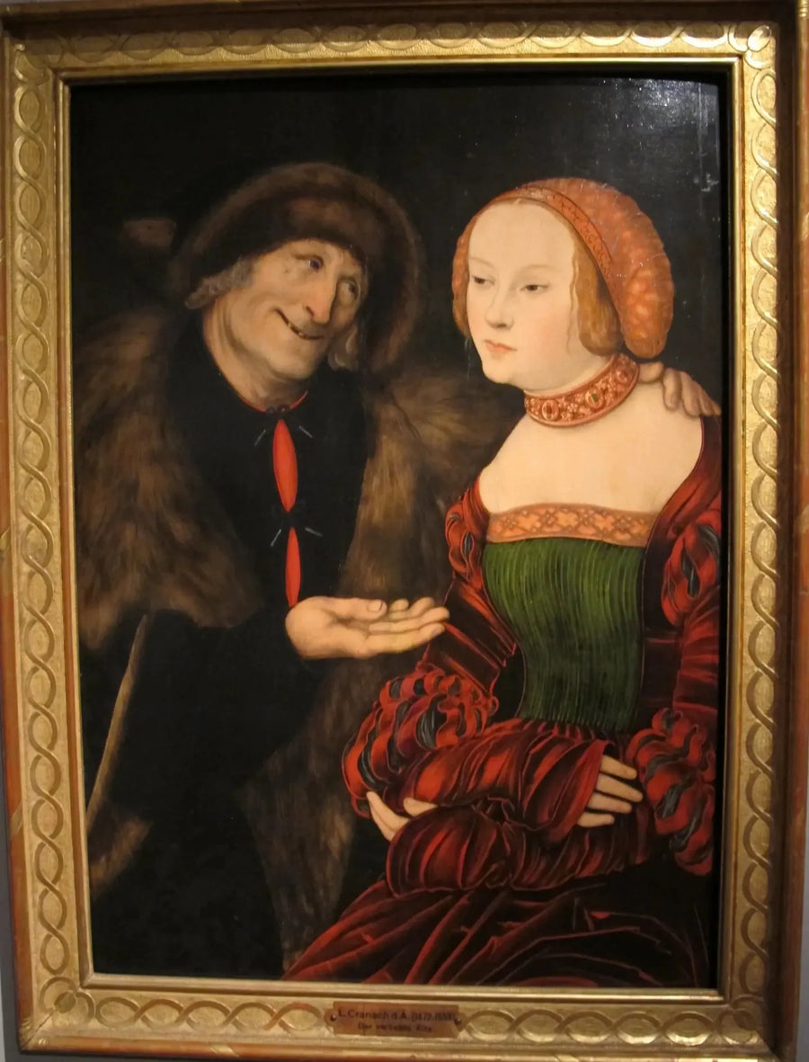 Et dårlig matchet par - Lucas Cranach den eldre