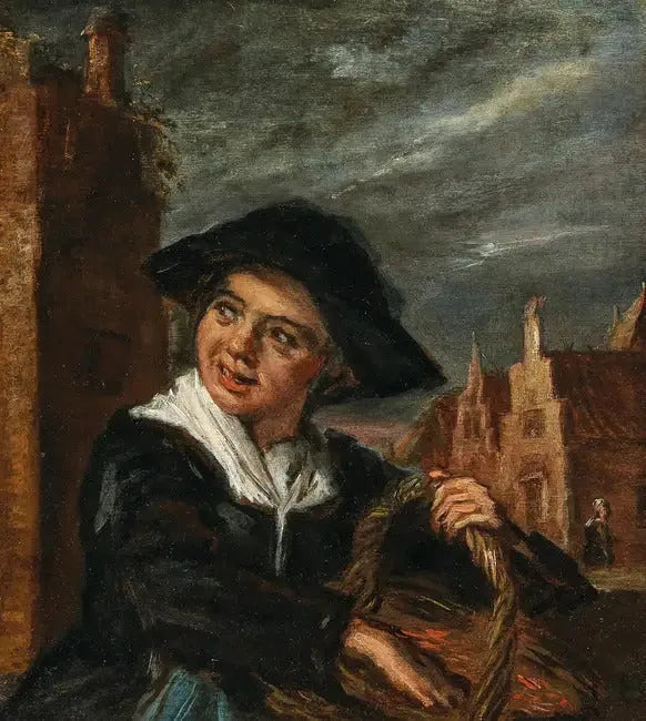 En fiskerinne foran et bytorget - Frans Hals

Source:
Une pêcheuse devant une place de ville - Frans Hals