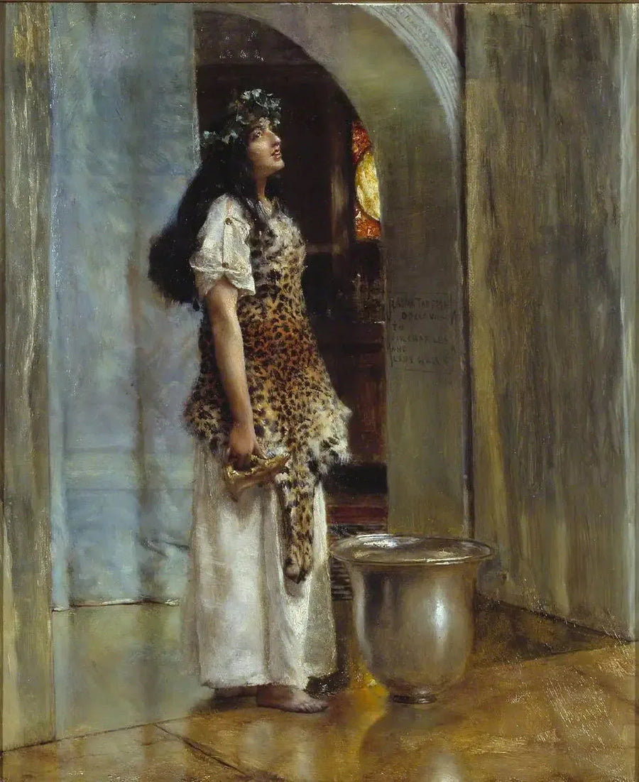 En prestinne av Apollon - Lawrence Alma-Tadema