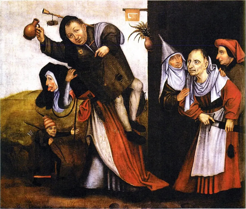 En tavernekonflikt - Hieronymus Bosch