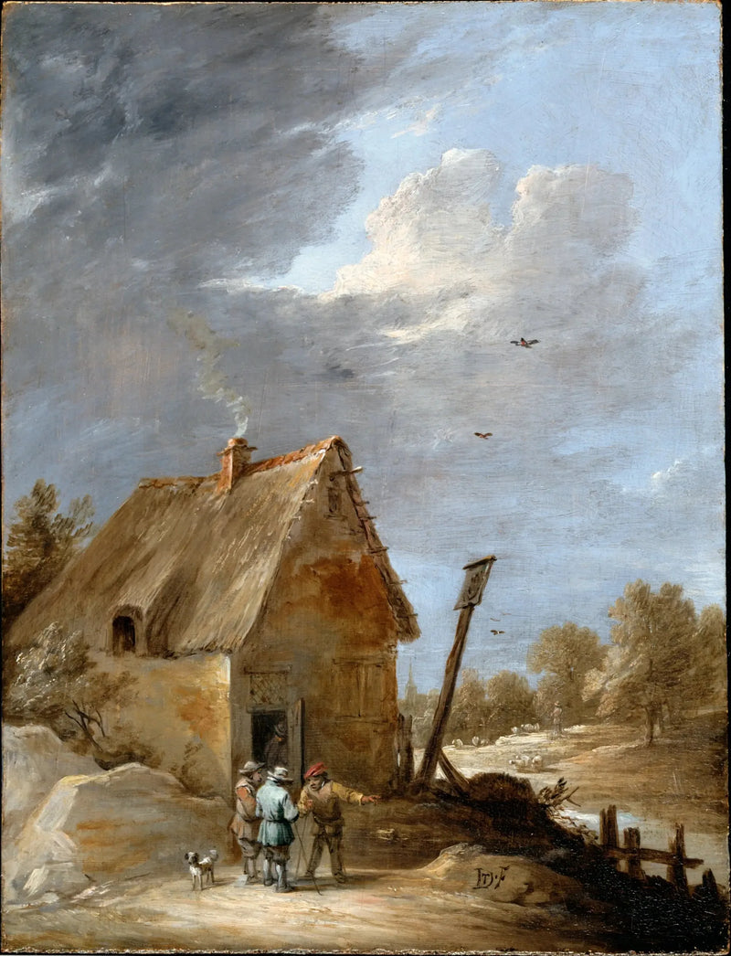 En vei nær en hytte - David Teniers den Yngre

Source:
Une route près d'un chalet - David Teniers le Jeune