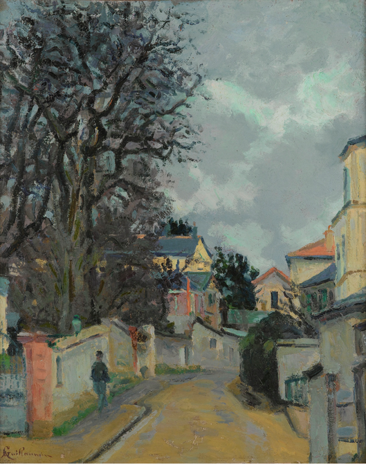 En gate i Pontoise - Armand Guillaumin