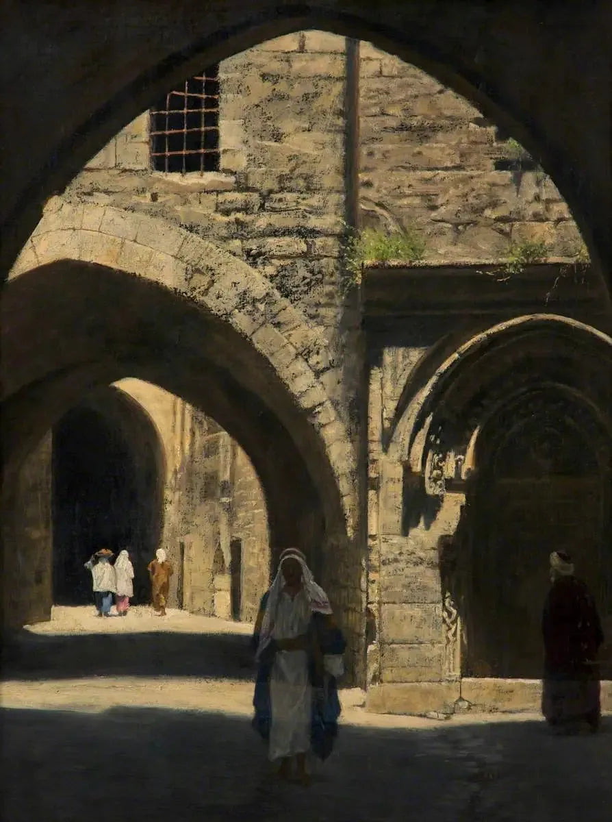 "En gate i Jerusalem" av John Collier