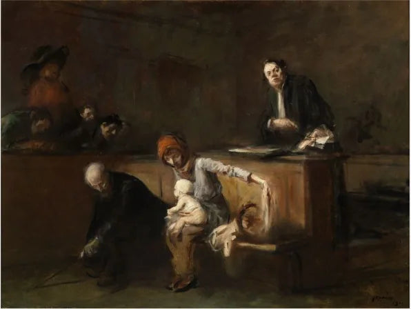 En rettsscene - Jean-Louis Forain