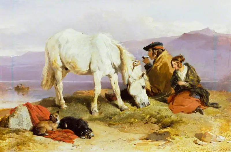 En scene fra høylandet - Edwin Henry Landseer

Source:
Une scène des Highlands - Edwin Henry Landseer