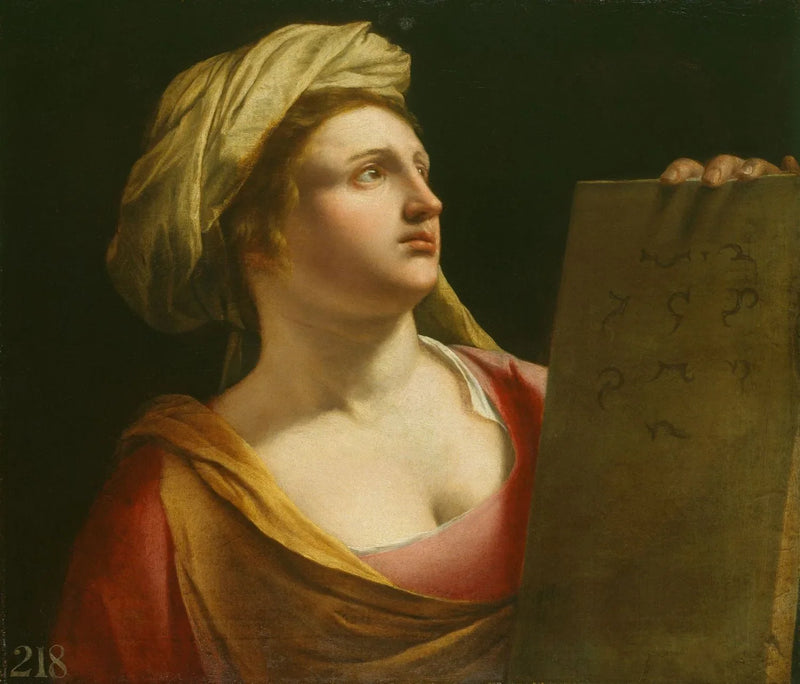 En Sibylle - Orazio Gentileschi
