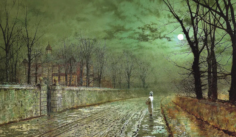 En kveld under måneskinnet - John Atkinson Grimshaw

Source:
Une soirée au clair de lune - John Atkinson Grimshaw