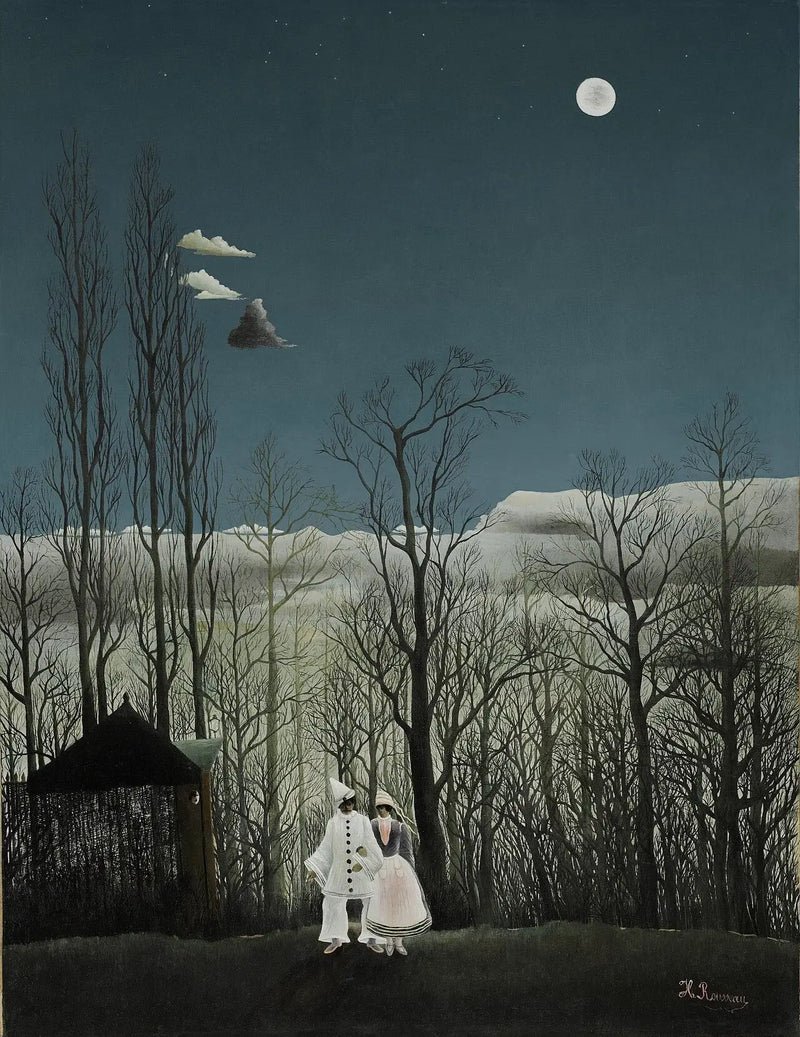 En karnevalskveld - Henri Rousseau