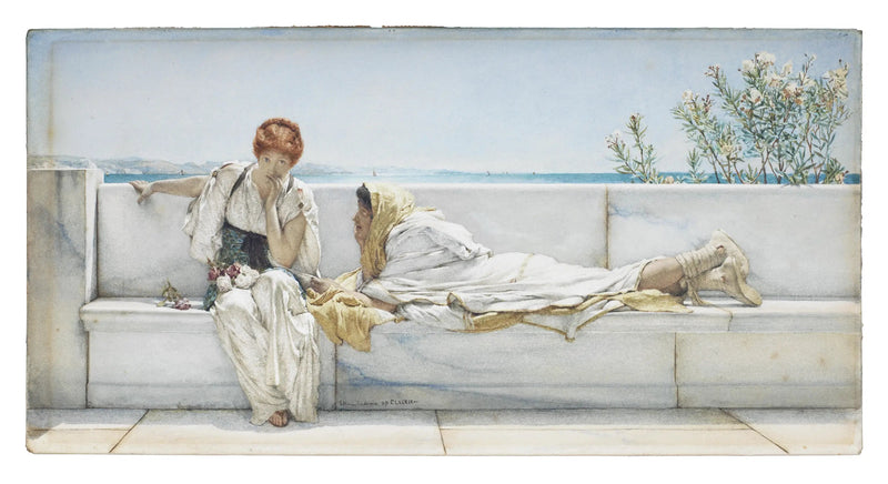 En forespørsel - Lawrence Alma-Tadema
