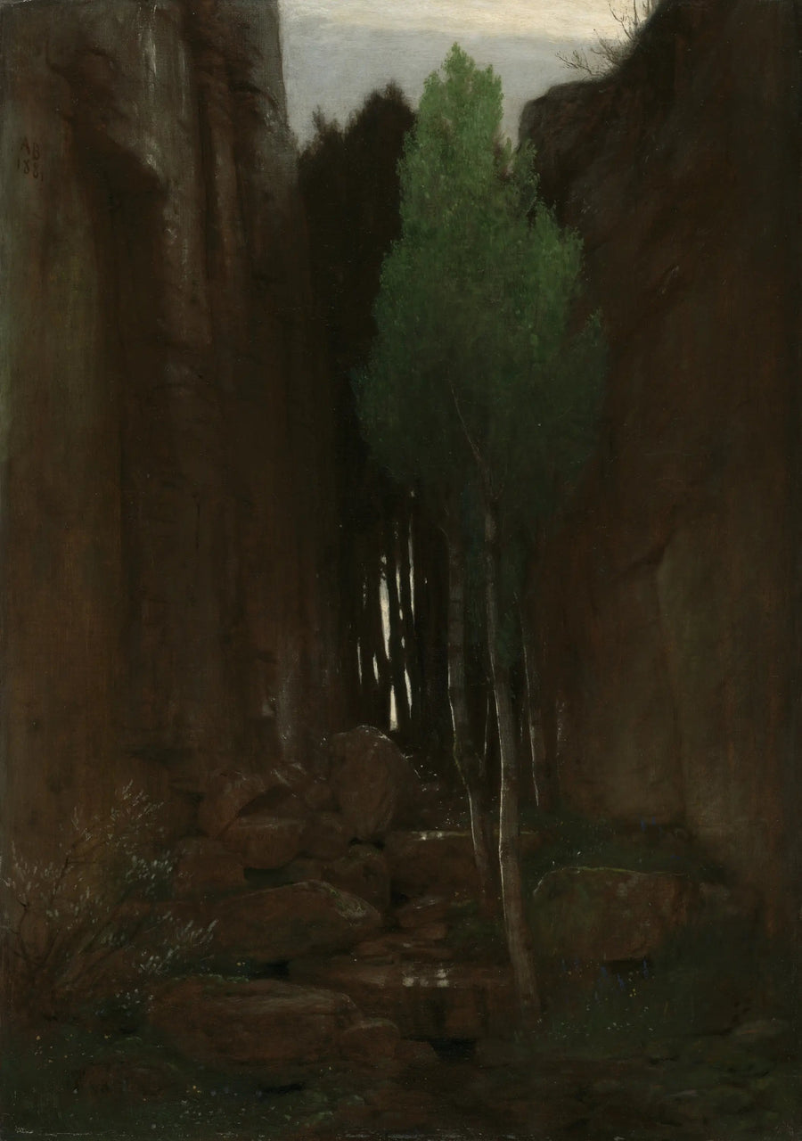 Et smalt fjellpass - Arnold Böcklin

Source:
Une source dans une gorge étroite - Arnold Böcklin