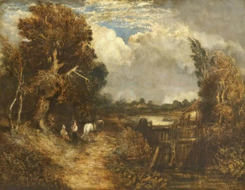 En sommerstorm - John Constable