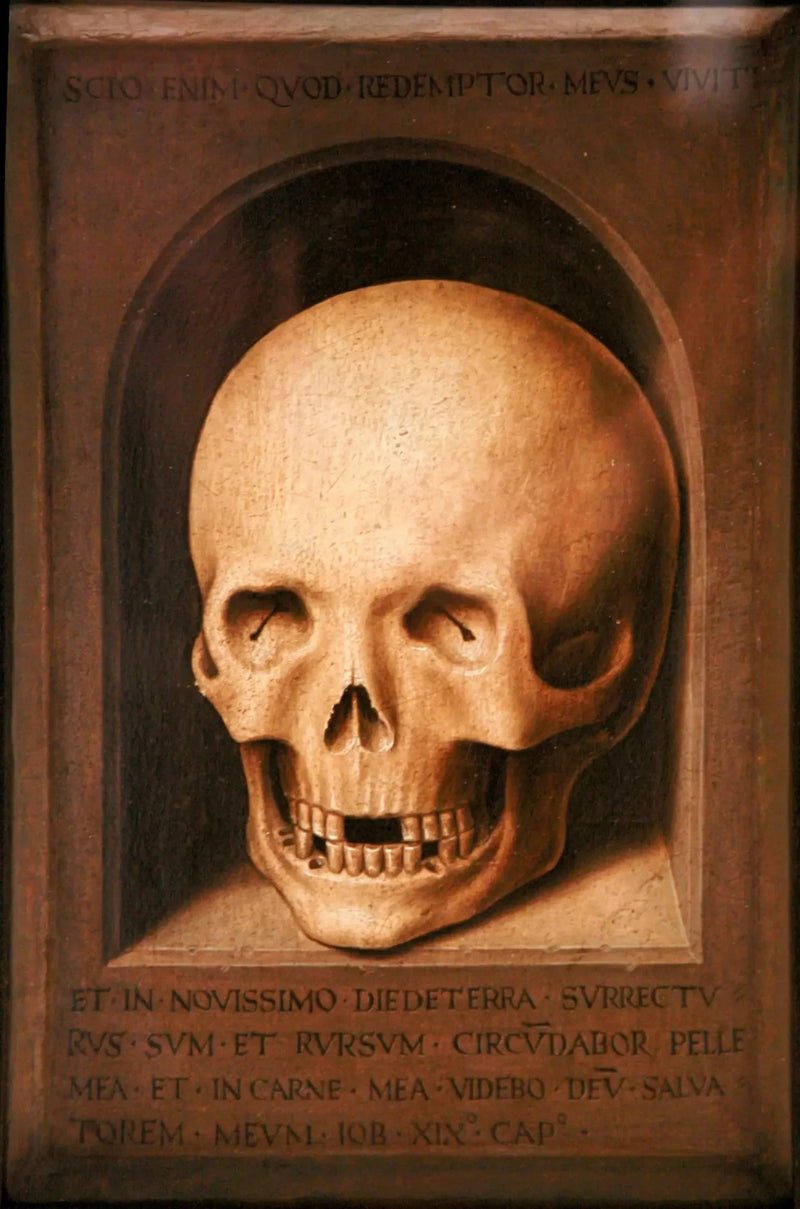 Et skallehode - Hans Memling