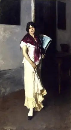 En venetiansk kvinne - John Singer Sargent