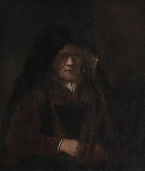 En gammel kvinne - Rembrandt
