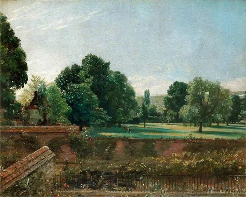 Utsikt over Salisbury fra archidiakons Fisher's hus - John Constable