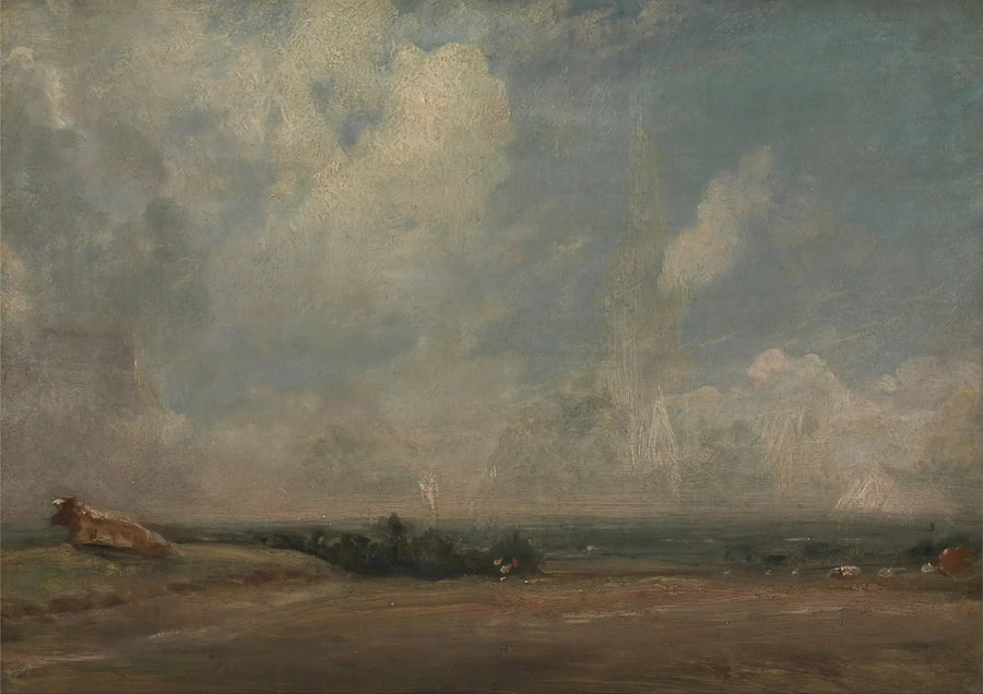 Utsikt fra Hampstead Heath (?) - John Constable