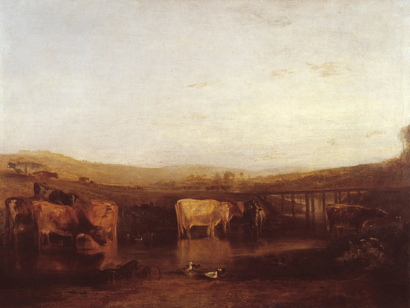 Foreningen av Themsen og Isis - J. M. W. Turner