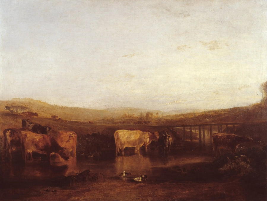 Foreningen av Themsen og Isis - J. M. W. Turner