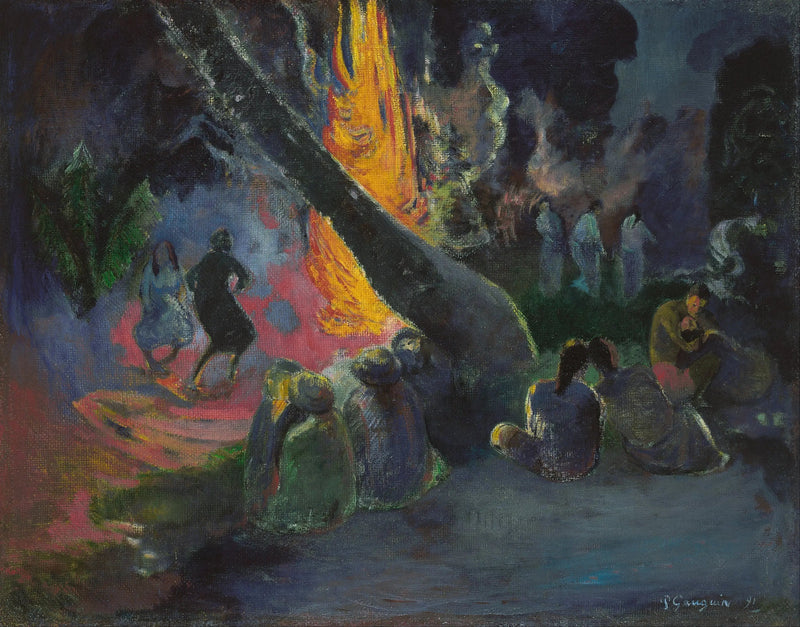 Upa upa, Ildens dans - Paul Gauguin
