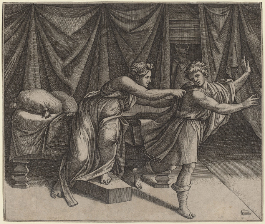 Potifars kvinne - Raphael Sanzio