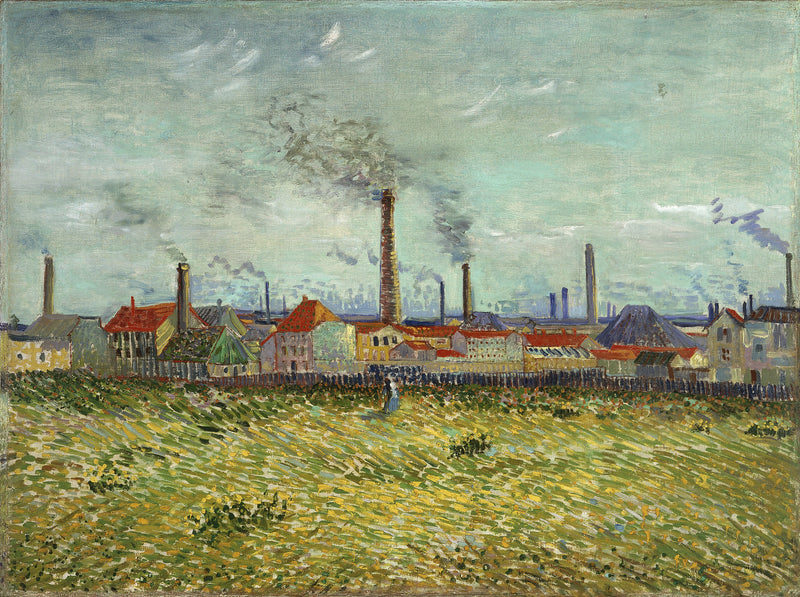 Fabrikker i Asnières - Vincent van Gogh