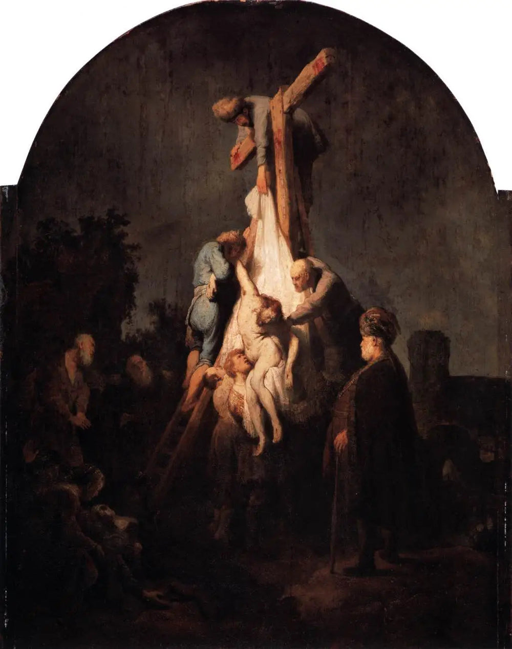 Œuvre à identifier - Rembrandt image 1 copie peinte à la main à l’huile