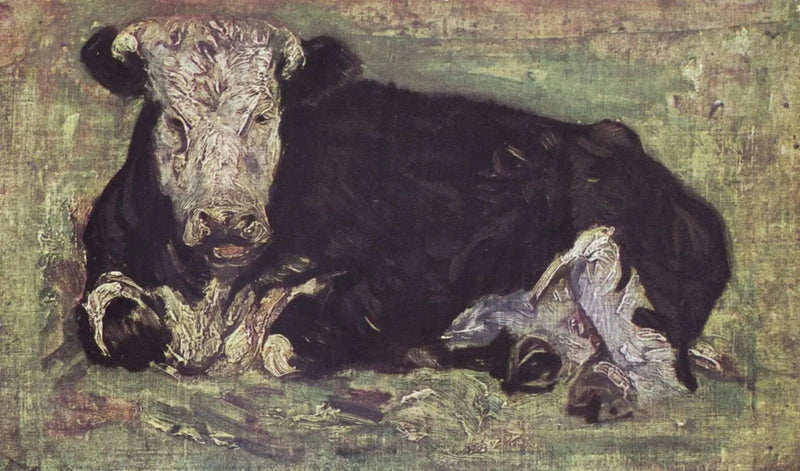 Liggende ku - Vincent van Gogh