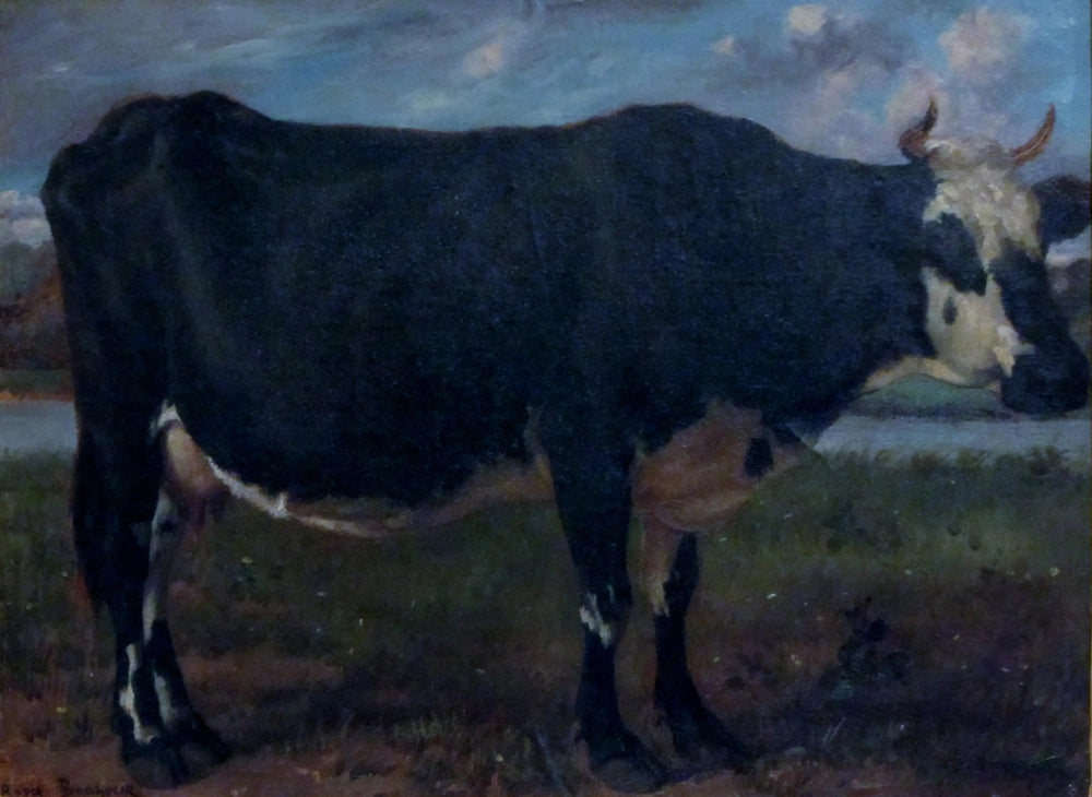 Vache - Rosa Bonheur image 1 copie peinte à la main à l’huile