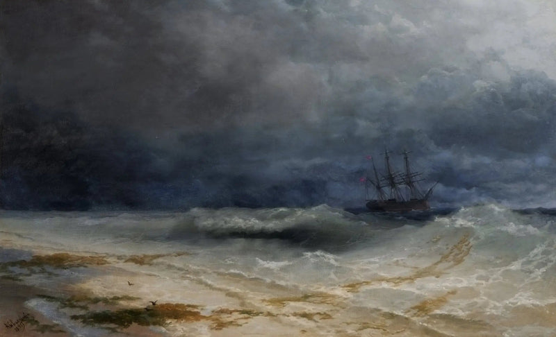 Vag flodbølge - Ivan Aïvazovski

Source:
Vague déferlante - Ivan Aïvazovski