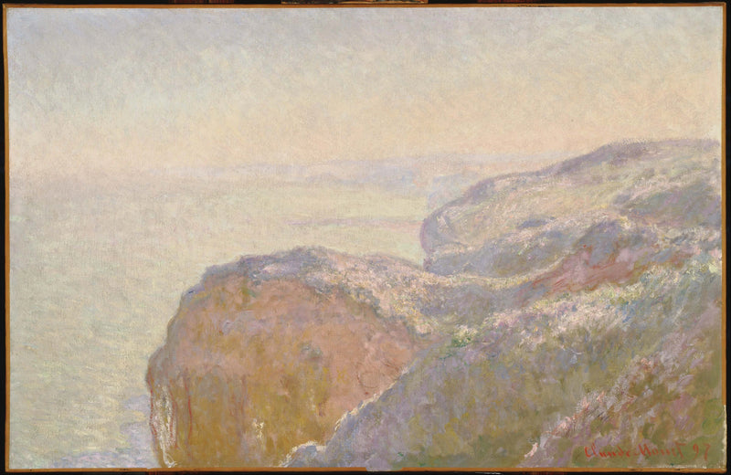 Val-Saint-Nicolas, nær Dieppe (morgen) - Claude Monet