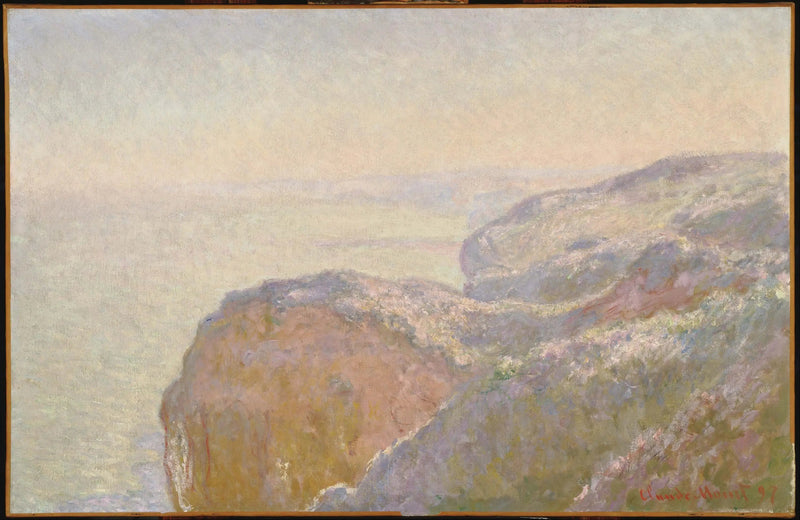 Val-Saint-Nicolas, nær Dieppe (morgen) - Claude Monet