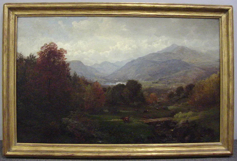 Vallée du Bouquet, Adirondack-fjellene - William Trost Richards