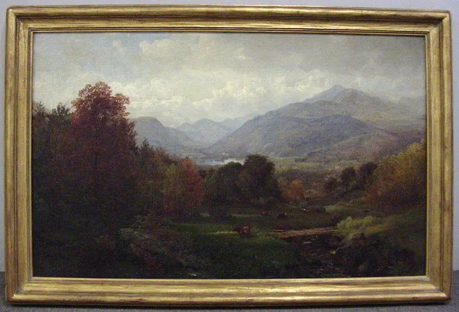 Vallée du Bouquet, Adirondack-fjellene - William Trost Richards