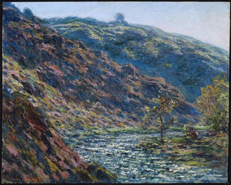 Den lille Creuse-dalen - Claude Monet