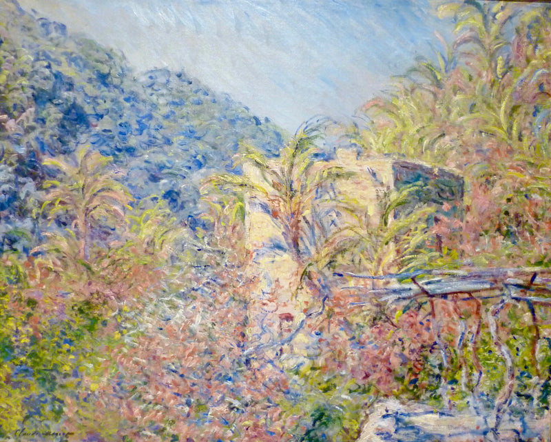Sasso Valley, soleffekt W862 - Claude Monet