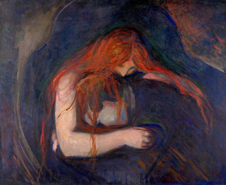 Vampyr - Edvard Munch