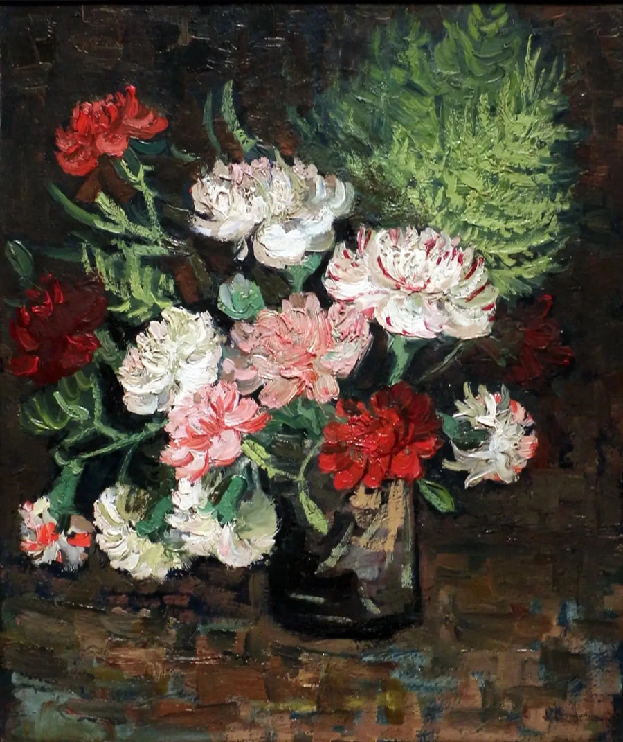 Vase med nellik - Vincent van Gogh