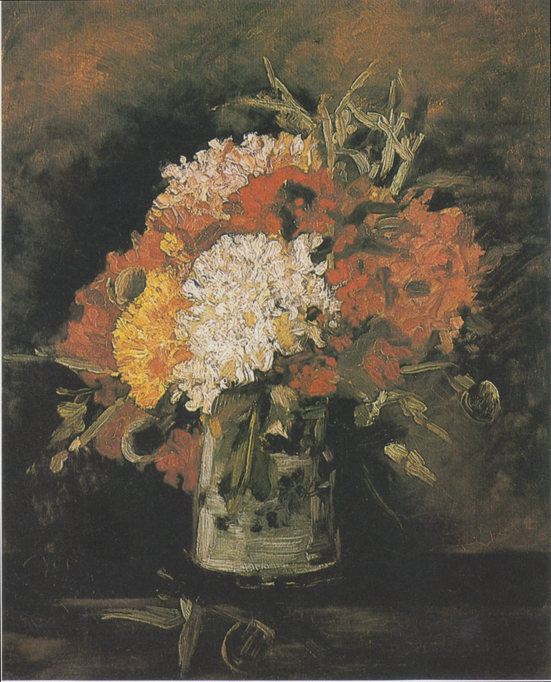Vase med nellik - Vincent van Gogh