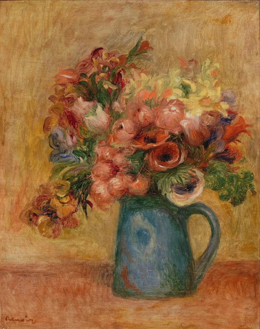 Blomsterkrukke (Blomsterkrukke) - Pierre-Auguste Renoir