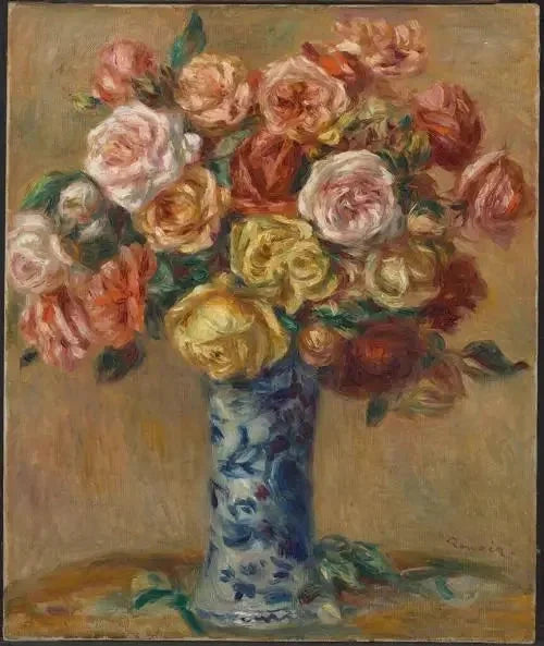 Blomsterkrukke - Pierre-Auguste Renoir