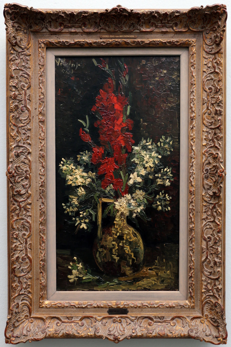 Vase med røde og hvite blomster - Vincent van Gogh