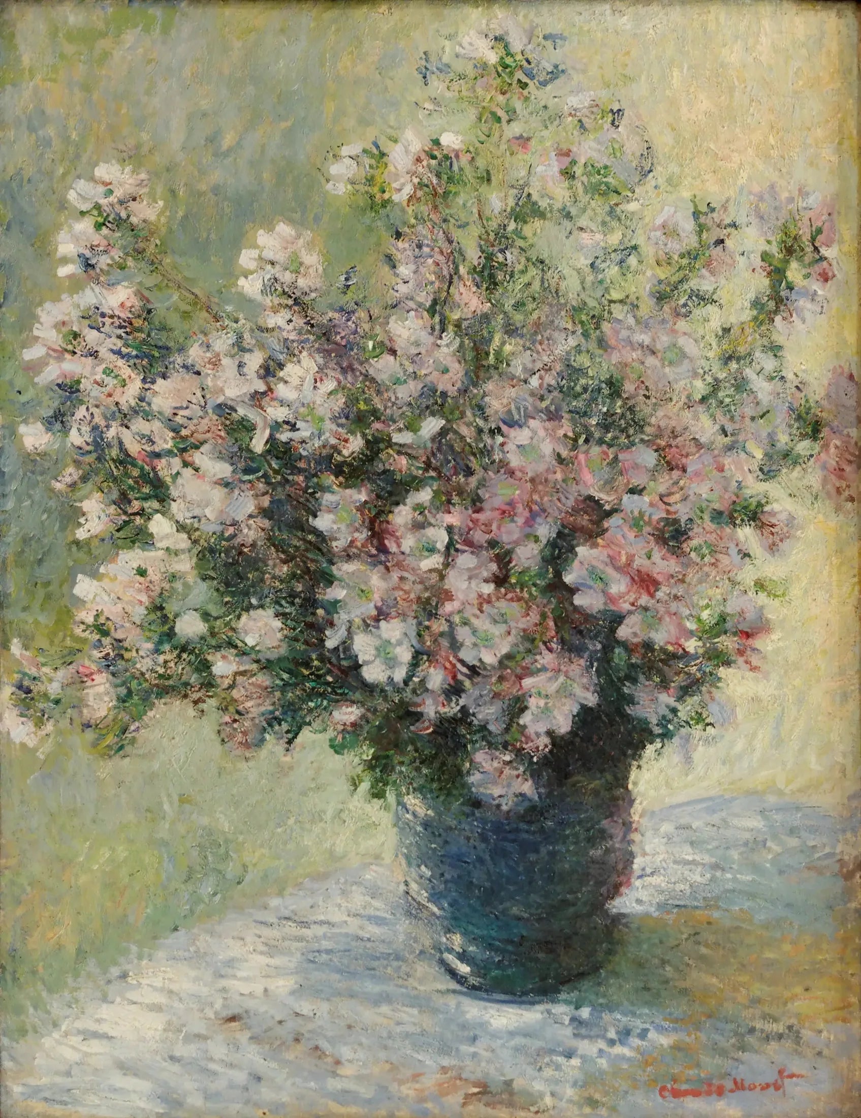 Vase de fleurs W626 par Claude Monet, Courtauld Gallery