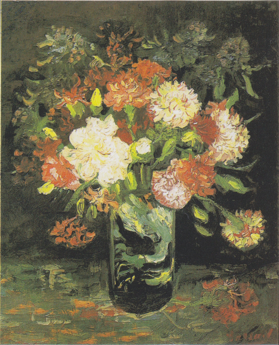 Vase med nellik - Vincent van Gogh